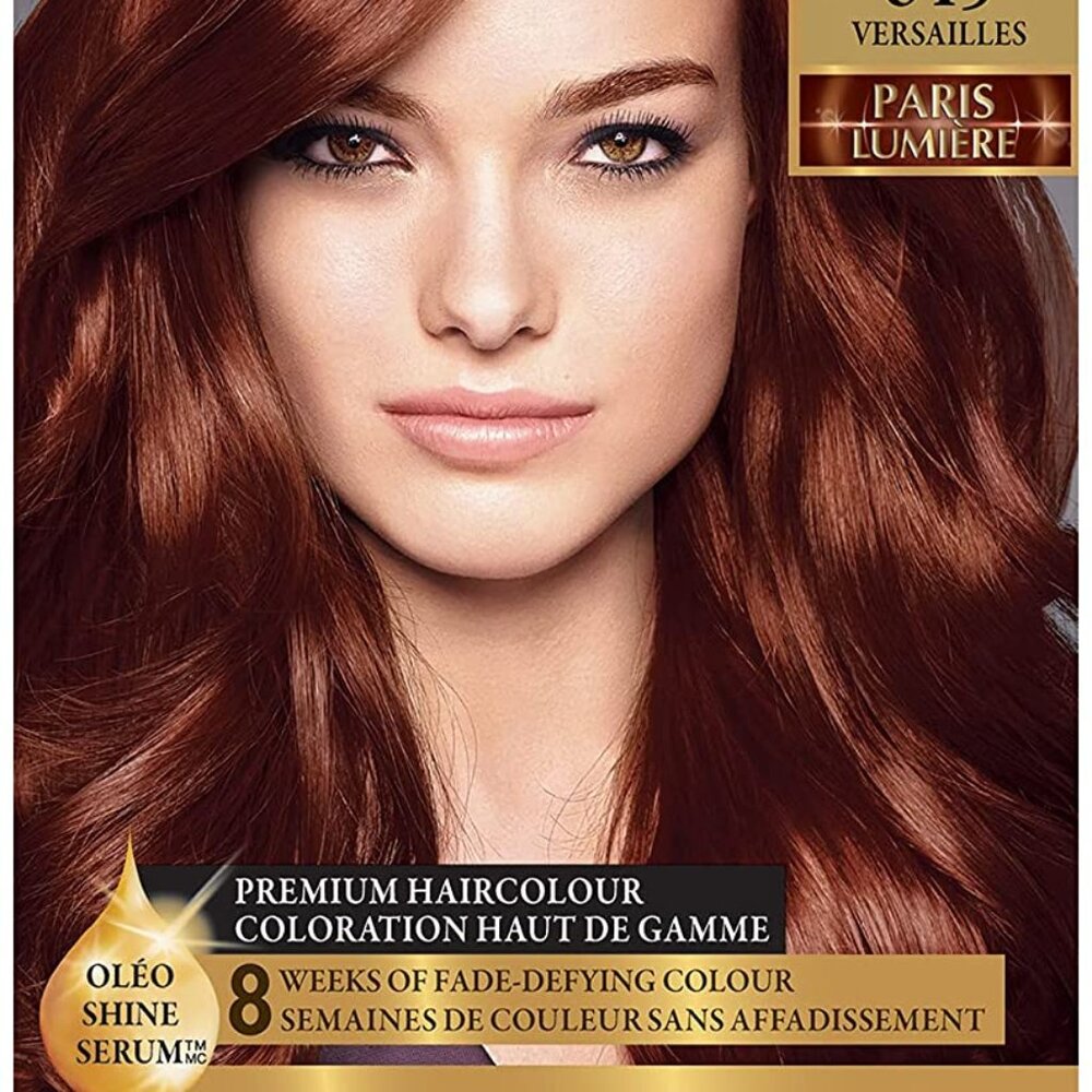 L'Oréal Paris Superior Preference Haircolour, 645 Chic Auburn Brown (Versailles)